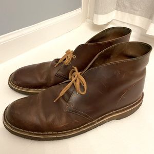 Clark’s Leather Desert Boots